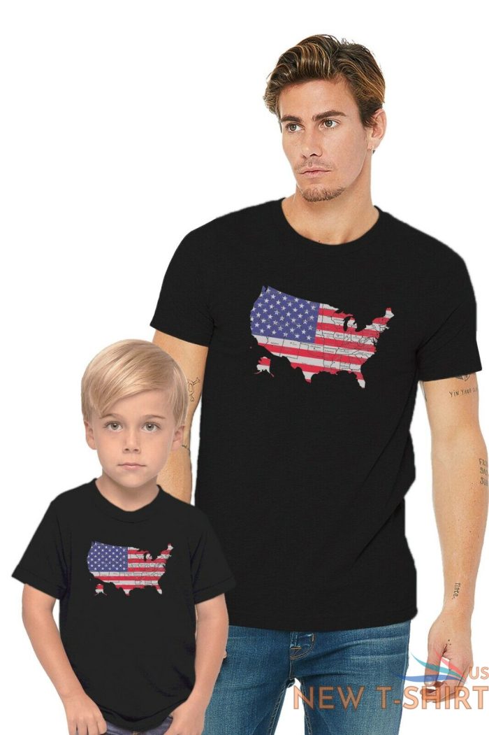 map of the us state marker us flag adults man women kid boy girl t shirt 4.jpg