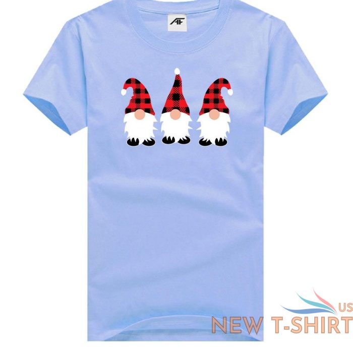 men s christmas gonks gnomes printed funny xmas t shirts crew neck summer wear 8.jpg