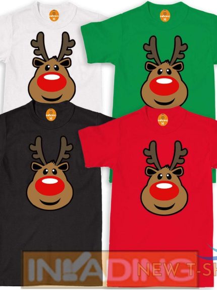 men s rudolph t shirt reindeer festive xmas gift red nose christmas santa 0.jpg