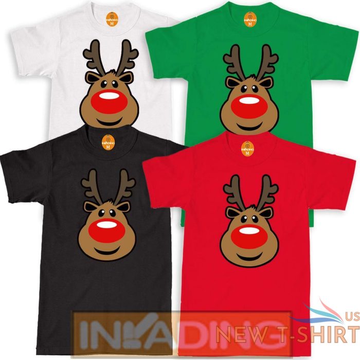 men s rudolph t shirt reindeer festive xmas gift red nose christmas santa 0.jpg