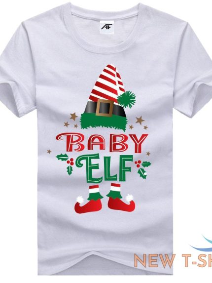 mens boys christmas baby elf printed t shirt cotton crew neck party top tees 0.jpg