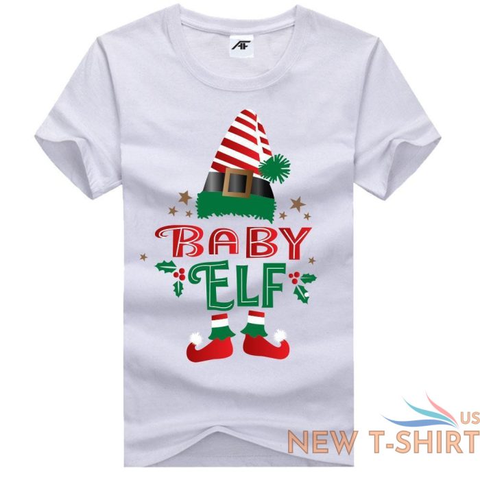 mens boys christmas baby elf printed t shirt cotton crew neck party top tees 0.jpg