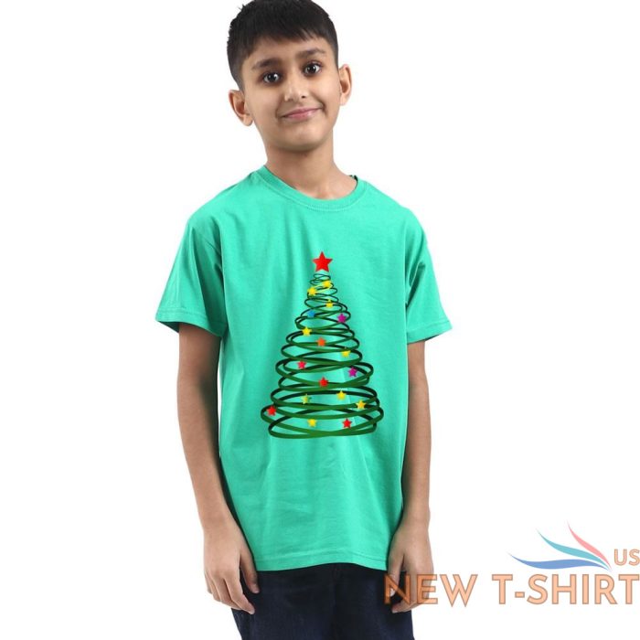 mens boys christmas funny green t shirt short sleeve top cotton tee xmas novelty 5.jpg