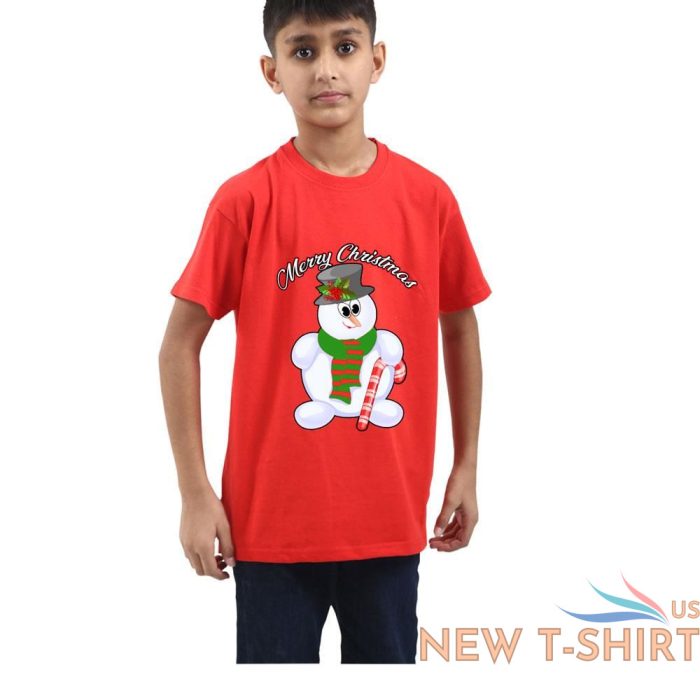 mens boys christmas funny red t shirt short sleeve top cotton tee xmas novelty 3.jpg