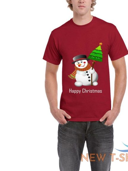 mens boys christmas funny scary print tshirt short sleeve cotton casual gym tee 0.jpg