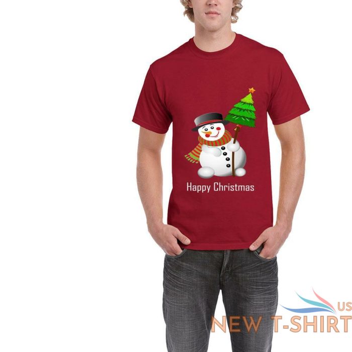 mens boys christmas funny scary print tshirt short sleeve cotton casual gym tee 0.jpg