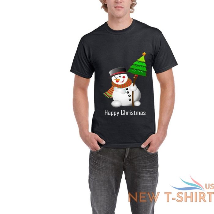 mens boys christmas spooky scary print tshirt short sleeve cotton casual gym tee 4.jpg