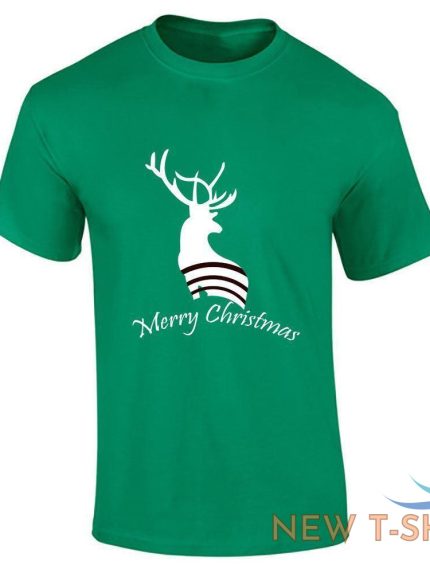 mens boys merry christmas reindeer printed shirt xmas party top tees 0.jpg