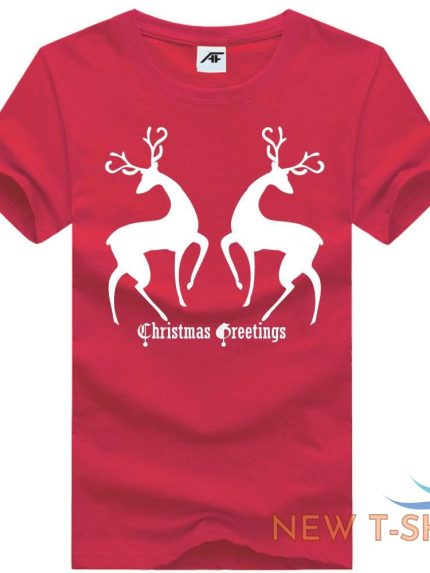 mens christmas party t shirt boys christmas greetings top tees 1.jpg