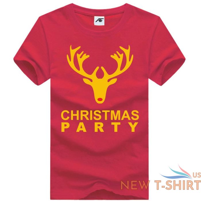 mens christmas party t shirt boys christmas greetings top tees 6.jpg