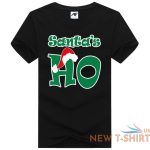 mens christmas santa s ho printed t shirt 100 cotton xmas party top tees 0.jpg