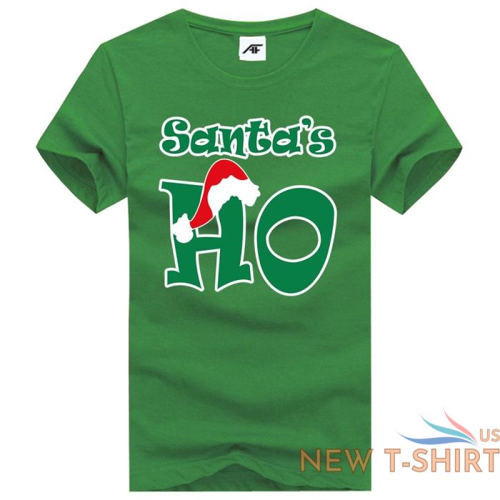 mens christmas santa s ho printed t shirt 100 cotton xmas party top tees 3.jpg