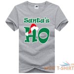 mens christmas santa s ho printed t shirt 100 cotton xmas party top tees 4.jpg