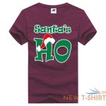 mens christmas santa s ho printed t shirt 100 cotton xmas party top tees 5.jpg