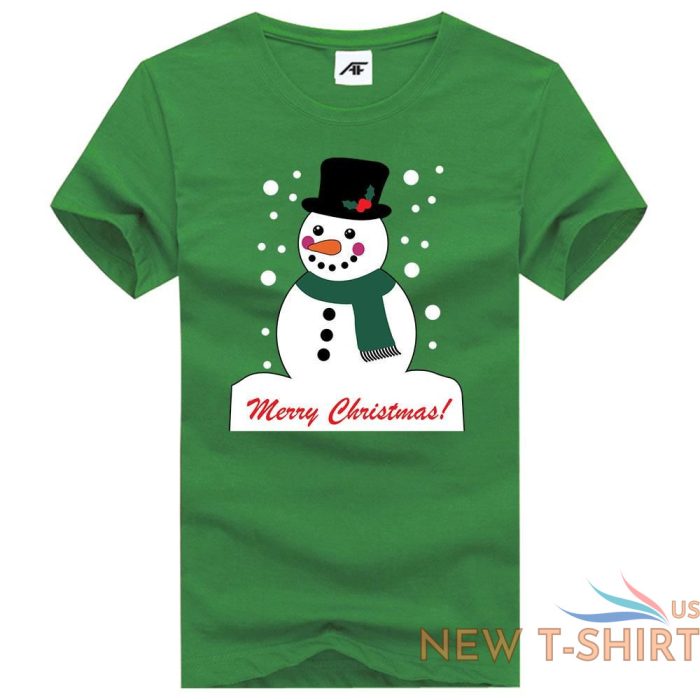 mens christmas snowman printed t shirt 100 cotton xmas party top tees 6.jpg