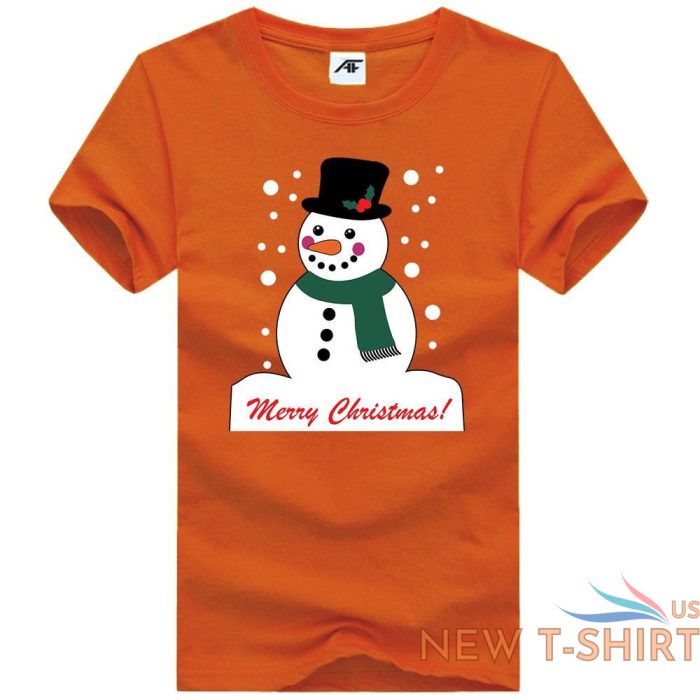 mens christmas snowman printed t shirt 100 cotton xmas party top tees 9.jpg