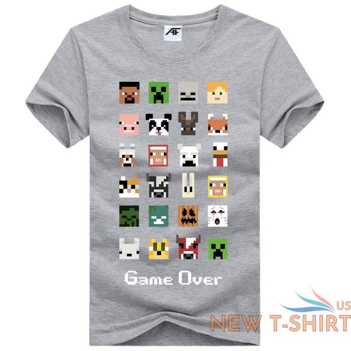 mens game over print t shirt boys holiday funny crew neck cotton top tees 5.jpg