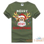 mens merry christmas 2021 print t shirt kids short sleeve xmas fancy top tees 7.jpg