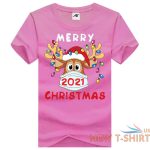 mens merry christmas 2021 print t shirt kids short sleeve xmas fancy top tees 8.jpg