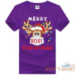 mens merry christmas 2021 print t shirt kids short sleeve xmas fancy top tees 9.jpg