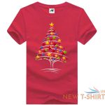 mens merry christmas jingle tree print t shirt kids short sleeve fancy top tees 3.jpg