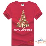 mens merry christmas jingle tree print t shirt kids short sleeve fancy top tees 5.jpg