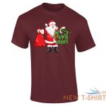 mens merry christmas print tshirt boys santa gift cotton tee novelty xmas top 6.jpg