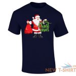 mens merry christmas print tshirt boys santa gift cotton tee novelty xmas top 7.jpg