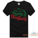 mens merry christmas print xmass t shirt childrens short sleeve party top tees 1.jpg