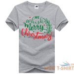 mens merry christmas print xmass t shirt childrens short sleeve party top tees 4.jpg