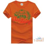 mens merry christmas print xmass t shirt childrens short sleeve party top tees 8.jpg