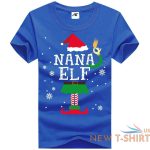 mens nana elf merry elfing christmas t shirt kids xmas party wear top tees 0.jpg