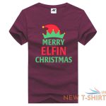 mens nana elf merry elfing christmas t shirt kids xmas party wear top tees 2.jpg