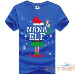 mens nana elf merry elfing christmas t shirt kids xmas party wear top tees 4.jpg