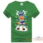 mens reindeer merry christmas printed t shirt boys crew neck novelty xmas top 3.jpg