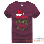 mens resting grinch face print christmas t shirt kids xmas festival top tees 6.jpg