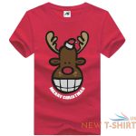 mens sad deer xmas printed t shirt boys short sleeve novelty party top tees 6.jpg