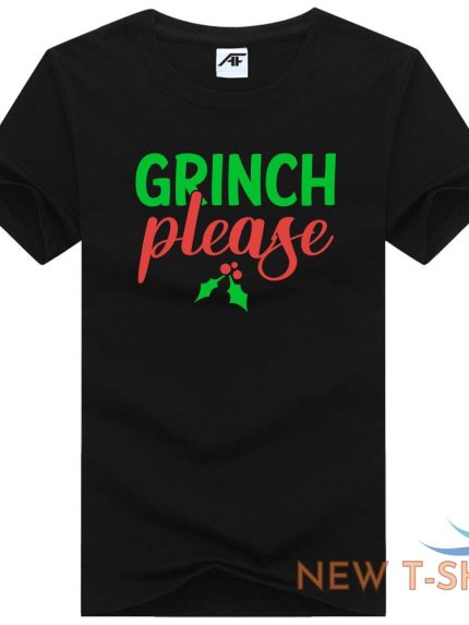 mens santa grinch please merry christmas t shirt kids holiday funny top tees 1.jpg