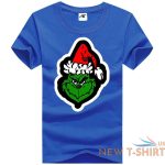 mens the grinch face print christmas t shirt kids xmas party wear shirt 0.jpg