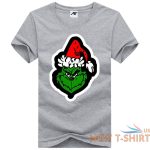 mens the grinch face print christmas t shirt kids xmas party wear shirt 4.jpg