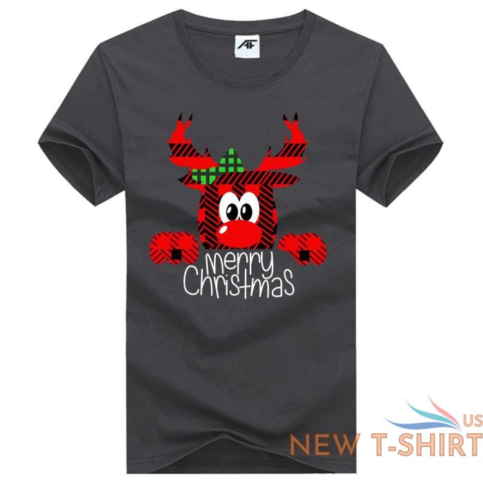 merry christmas printed mens boys t shirt novelty party wear xmas top tees 2.jpg