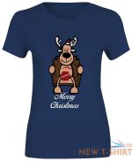 merry christmas sexy reindeer top printed tshirt womens short sleeve tee lot 6 1.jpg