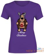 merry christmas sexy reindeer top printed tshirt womens short sleeve tee lot 8 1.jpg