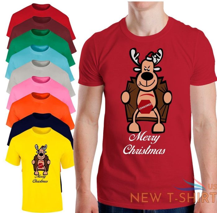 merry christmas sexy rudolf t shirt mens short sleeve top tee fancy dress lot 0.jpg