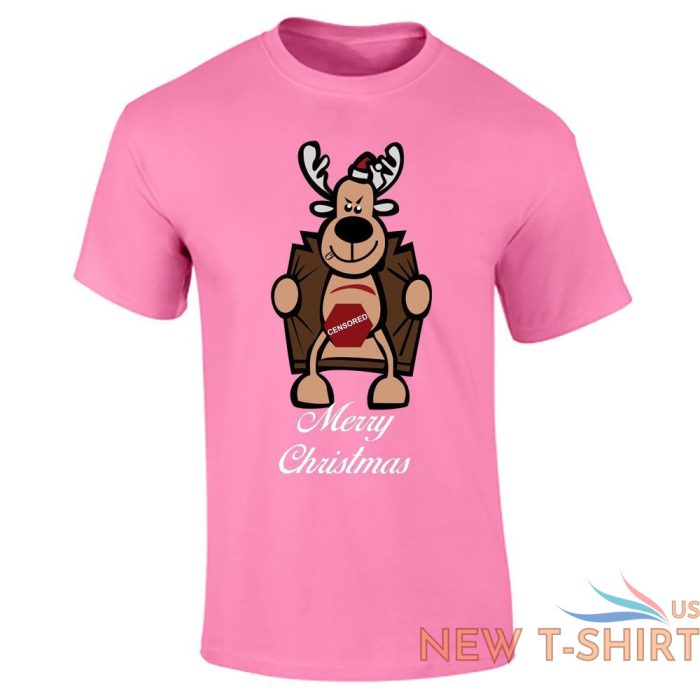 merry christmas sexy rudolf t shirt mens short sleeve top tee fancy dress lot 1.jpg