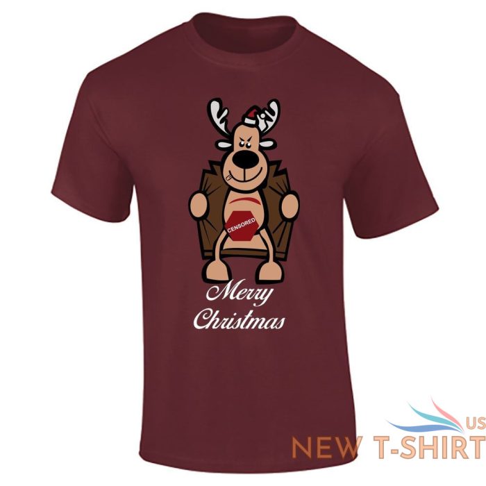 merry christmas sexy rudolf t shirt mens short sleeve top tee fancy dress lot 6.jpg