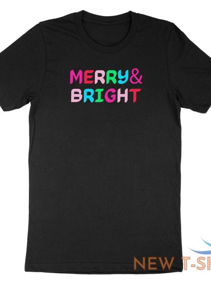 merry christmas t shirt holiday bright shirt cute christmas gift tee crewneck 0.jpg