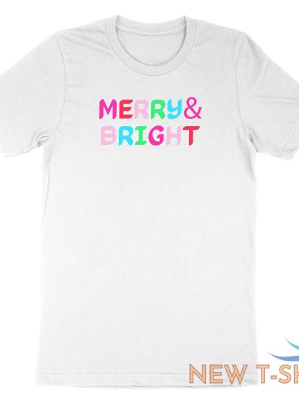 merry christmas t shirt holiday bright shirt cute christmas gift tee crewneck 1.jpg