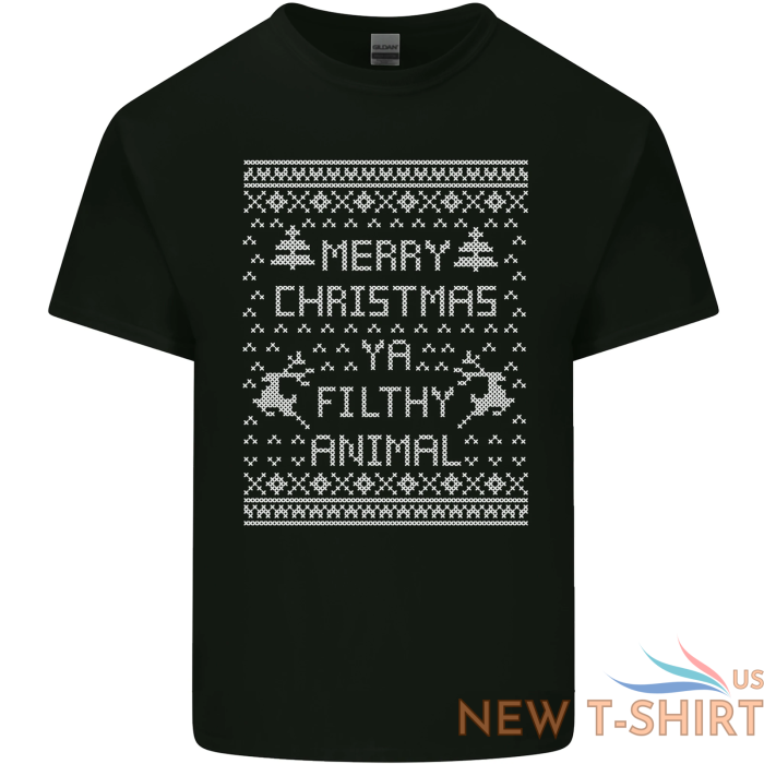 merry christmas ya filthy animal kids t shirt childrens 0.png