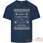 merry christmas ya filthy animal kids t shirt childrens 1.png